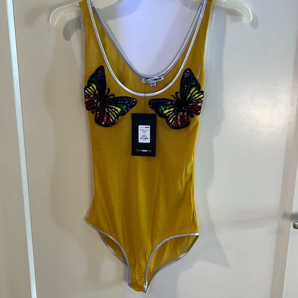 Sheer fashion nova bodysuit